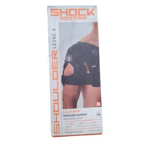 Shock Doctor ULTRA Shoulder Support Brace Level 3 Stability Control XXXL 50-58"